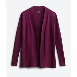 LETY & ME Oaklyn Lightweight Ribbed Sleeve Cardigan